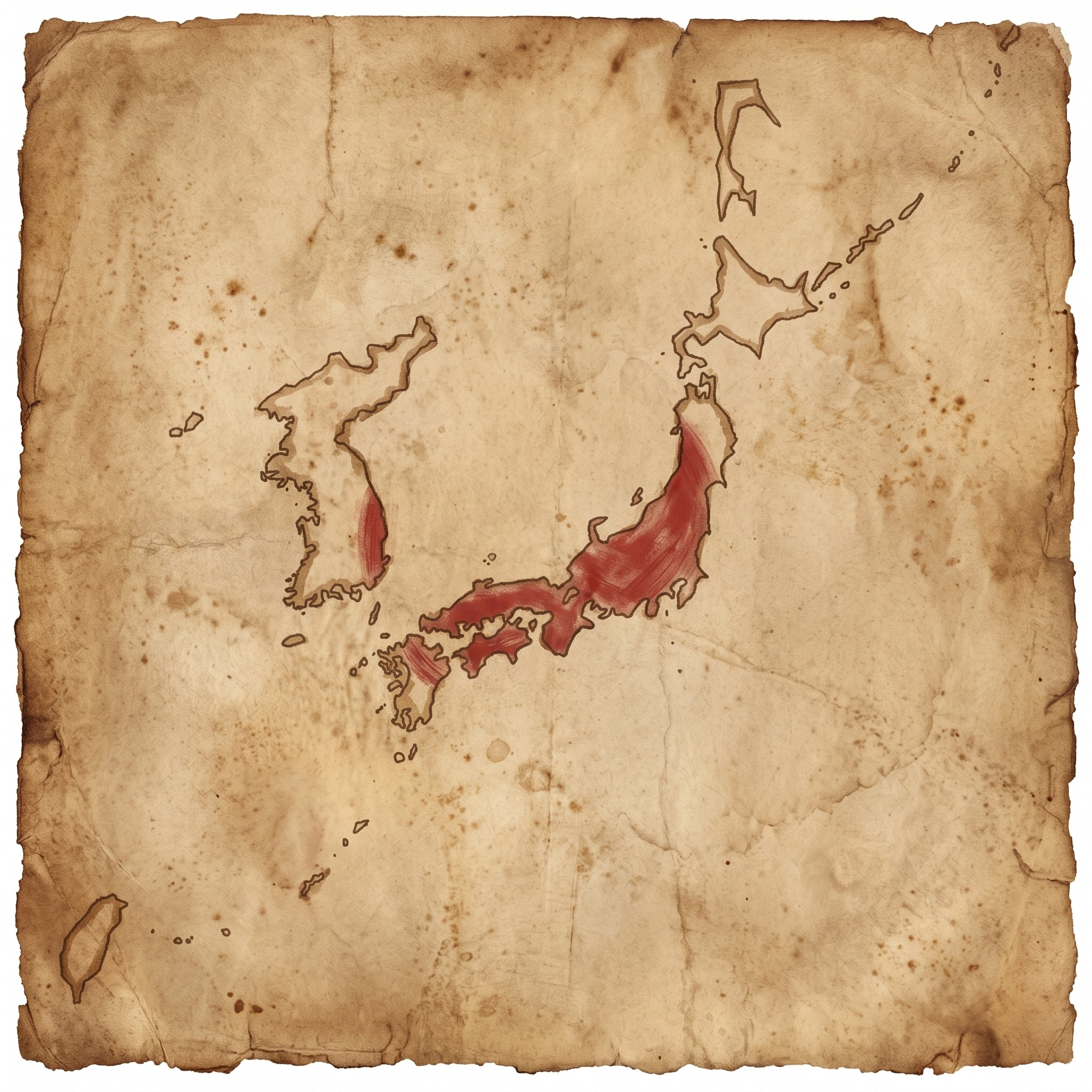日本帝国領土マップ